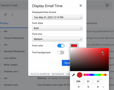 Free Embed Videos in Gmail by cloudHQ